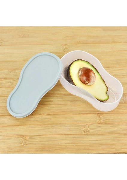 Beyaz Stil Avokado Kaleci Saklama Kabı Avokado Aracı Avokado Dilimleme Shea Tart Yağı Soyucu Ayırıcı Mutfak Sebze Araçları (Yurt Dışından)