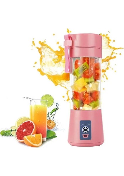Yeşil Stil 8X8X23.5CM Taşınabilir Blender USB Mikser Elektrikli Meyve Sıkacağı Makinesi Smoothie Blender Mini Mutfak Robotu Kişisel Blender Fincan Suyu Karıştırıcıları (Yurt Dışından)