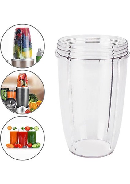 32 Oz Tarzı Şeffaf Plastik Meyve Sıkacağı Fincan Kupa Oz Nutribullet Sıkacağı Aksesuar Mutfak Suyu Sıkacağı Için Yedek Fincan (Yurt Dışından)