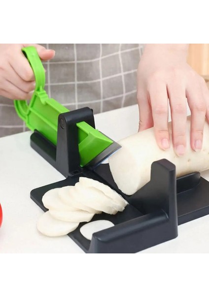B Tarzı 1 Adet Çok Fonksiyonlu Masa Dilimleme Gıda Kesici Aracı Dilimleme Alet Patates Mutfak Kesme Makinesi Sebze Et Için Kolay Z7R0 (Yurt Dışından)