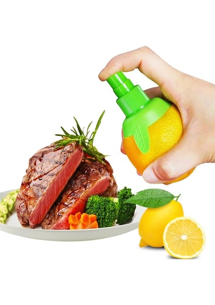 Yeşil Stil Portakal Suyu Sıkma Suyu Sıkacağı Limon Sprey Mist Portakal Meyve Sıkacağı Püskürtücü Mutfak Pişirme Aracı 1 Adet (Yurt Dışından) modelleri