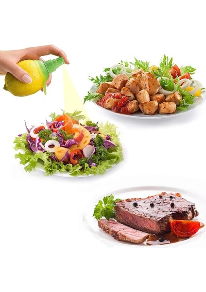 Yeşil Stil Portakal Suyu Sıkma Suyu Sıkacağı Limon Sprey Mist Portakal Meyve Sıkacağı Püskürtücü Mutfak Pişirme Aracı 1 Adet (Yurt Dışından) fırsatları