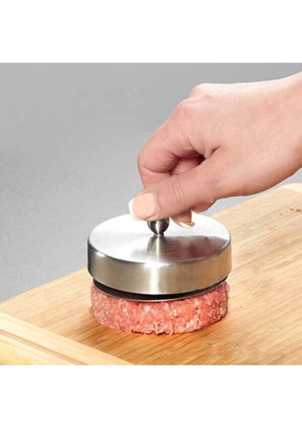 M Beden Tek Hamburger Burger Pres Makinesi Kalıp Kalıp Mutfak Barbekü Barbekü Ay Kek Kalıbı Çevre Dostu Paslanmaz Çelik Araçlar (Yurt Dışından)