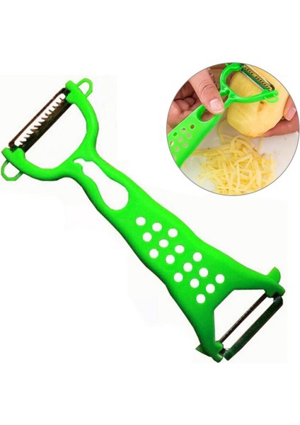 Turuncu Tarzı Mutfak Çok Fonksiyonlu Rende Sebze Kesici El Koruması Rende Patates Soyucu Dilimleme Ezici Pişirme Araçları Mutfak Aksesuarları (Yurt Dışından)