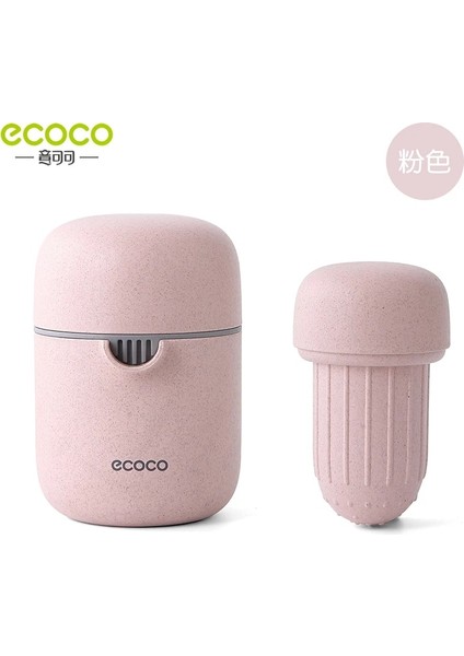 Pembe Stil Ecoco Manuel Sıkacağı Mutfak Aksesuarları Meyve Limon Portakal Portakal Çeşitli Meyve Taşınabilir Sıkacağı Büyük Kapasiteli Meyve Sıkacağı (Yurt Dışından)