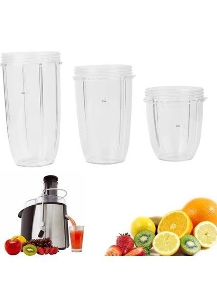 32 Oz Tarzı Şeffaf Plastik Meyve Sıkacağı Fincan Kupa Oz Nutribullet Sıkacağı Aksesuar Mutfak Suyu Sıkacağı Için Yedek Fincan (Yurt Dışından)