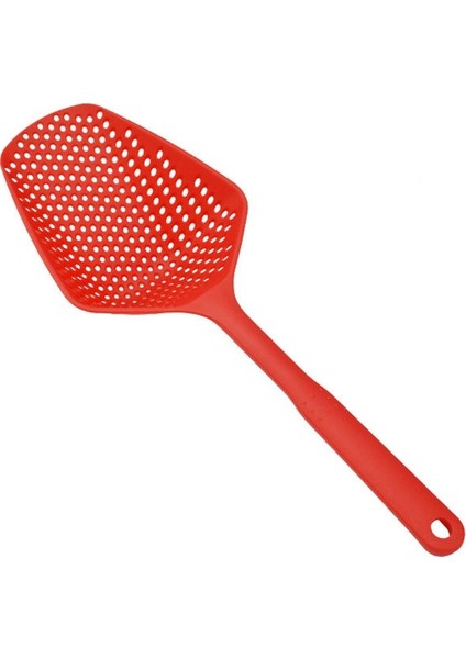 Kırmızı Stil Mutfak Gereçleri Alet Aksesuarları Yapışmaz Tahliye Kevgirleri Kürek Süzgeçleri Sebzeler Su Sızdıran Mutfak Pişirme Aksesuarları (Yurt Dışından)