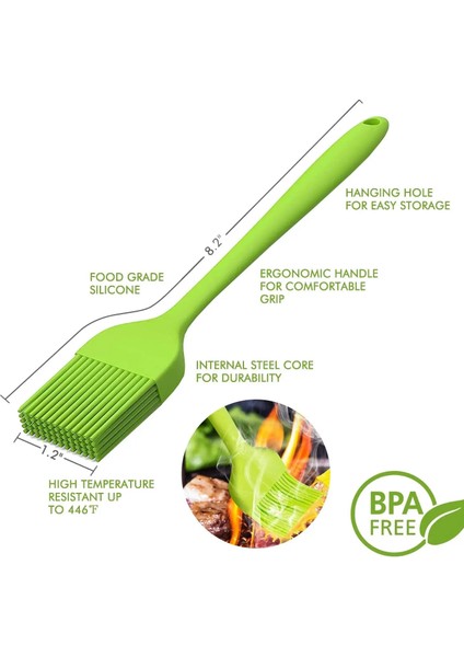 6 Stili Ayarla Grill 2oz Marine Baharat Enjektörü Hindi Et Enjektörleri Paslanmaz Çelik 3 Iğneli Pişirme Şırınga Enjeksiyon (Yurt Dışından)