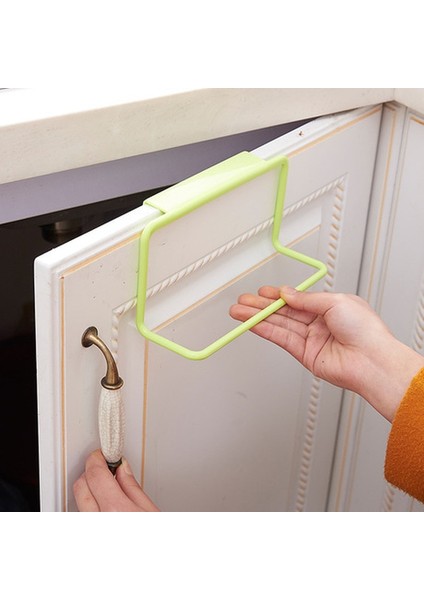 Pembe Stil Mutfak Organizatör Meyve Aletleri Havlu Askısı Asılı Tutucu Dolap Dolap Tutucu Havlu Depolama Tutucular Mutfak Aksesuarları Aracı (Yurt Dışından) fiyatları
