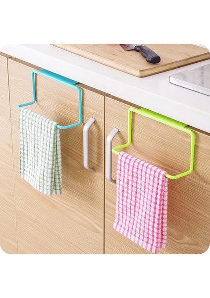 Pembe Stil Mutfak Organizatör Meyve Aletleri Havlu Askısı Asılı Tutucu Dolap Dolap Tutucu Havlu Depolama Tutucular Mutfak Aksesuarları Aracı (Yurt Dışından) indirimleri