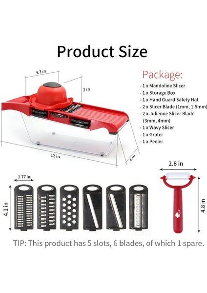 Kutu Stili ile Kırmızı Sebze Dilimleme Kesici Soyucu Havuç Patates Peynir Soğan Rendesi Çelik Bıçak Mutfak Aksesuarları Meyve Pişirme Araçları (Yurt Dışından) modelleri