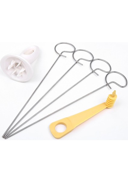 1 Takım Stili Tring Döndür Patates Dilimleme Paslanmaz Çelik + Plastik Bükülmüş Patates Dilim Kesici Spiral Dıy Manuel Yaratıcı Mutfak Gadget'ı (Yurt Dışından)