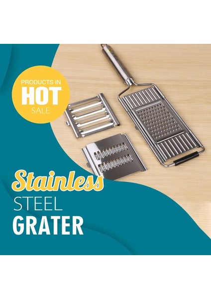 3 Parçalı Set Stili 3-In-1 Multi-Purpose Vegetable Slicer Stainless Steel Fruit Potato Peeler Grater Shredders Food Chopper Cutter Kitchen Tools (Yurt Dışından) fiyatları