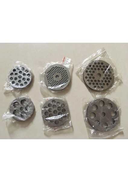 5 mm Tarzı #12 Tip Değiştirilebilir Kıyma Makinesi Plakası Delik Yemek Kıyma Plakası Delikli Süzgeç Manganez Çelik Doğrayıcı Disk (Yurt Dışından)