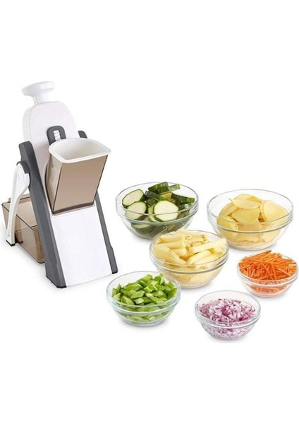 Turuncu Tarzı Multislicer One, Manuel Dilimleyici Yüksek Performanslı, Sebze ve Meyveleri Dilimlemek Için Dilimleyici (Yurt Dışından)