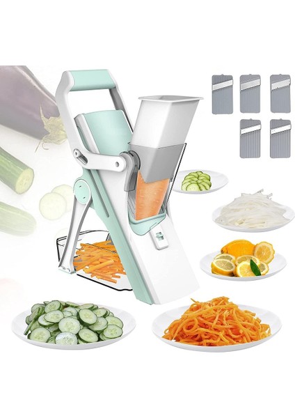 B Tarzı Mutfak Doğrama Artefakt Çok Fonksiyonlu Sebze Kesici Dilimleme Katlanabilir Rende Dilimleme Gıda Doğrayıcı Meyve Patates Kızartması Kesici (Yurt Dışından) fiyatları