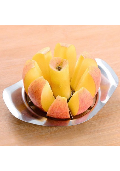 Bir Stil Çelik Meyve Elma Dilimleme Kesici Armut Çekirdeği Sökücü Kesici Mutfak Aletleri Elma Tartları Meyve Bölücü Alet Rahat Saplı Dilimleyiciler (Yurt Dışından) modelleri