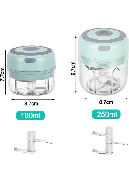 250ML-PEMBE Stil Mutfak Aletleri Aracı USB Kablosuz Elektrikli Sarımsak Ezici Sağlam Pres Kıyma Sebze Biber Kıyma Makinesi Gıda Doğrayıcı ml (Yurt Dışından) fırsatları