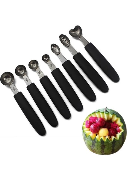 Yumurta Şekli Stili Paslanmaz Çelik Tek Kafa 1 Adet Çok Fonksiyonlu Kavun Kaşık Mutfak Aletleri Meyve Kazmak Top Kaşıkları Dondurma Kazmak Kaşığı Taşınabilir (Yurt Dışından) modelleri