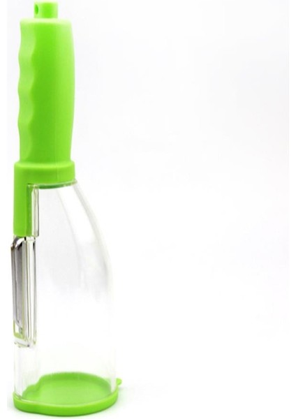 Yeşil Stil Paslanmaz Çelik Soyma Bıçağı Plastik Saklama Kutusu ile Sebze ve Meyve Cilt Soyucu Mutfak Alet Aksesuarları Cocina (Yurt Dışından)