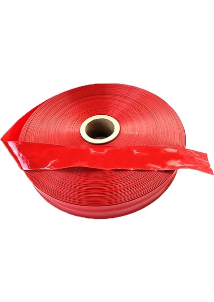 5 Metre Gıda Sınıfı Kırmızı Plastik Sosis Muhafazaları Sosis Salam Için Genişlik mm Sosis Üreticisi Için Kabuk Sosisli Sandviç Plastik Muhafaza (Yurt Dışından)