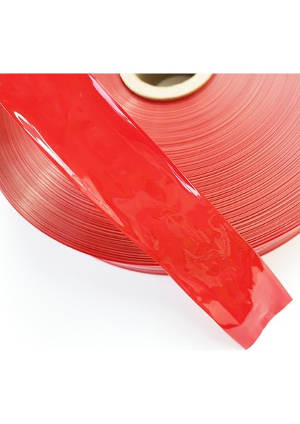 5 Metre Gıda Sınıfı Kırmızı Plastik Sosis Muhafazaları Sosis Salam Için Genişlik mm Sosis Üreticisi Için Kabuk Sosisli Sandviç Plastik Muhafaza (Yurt Dışından) fırsatları
