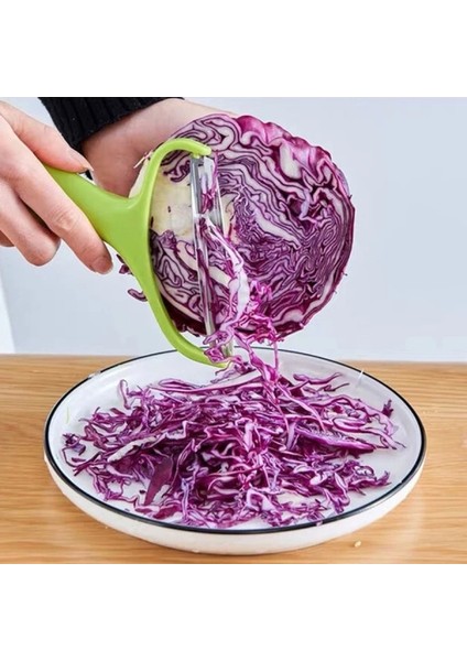 Büyük Sebze ve Lahana Soyucu Salata Patates Dilimleme Kesici Meyve Mutfak Bıçağı Aksesuarları Araçlar (Yurt Dışından) fırsatları