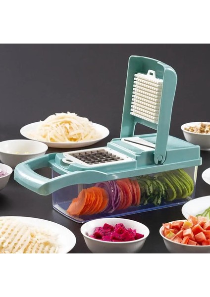 No.1 Tarzı Çelik Bıçaklı Çok Kullanımlı Sebze Kesici Mandoline Dilimleme Patates Soyucu Havuç Peynir Rende Sebze Dilimleyici Mutfak Aracı (Yurt Dışından) modelleri