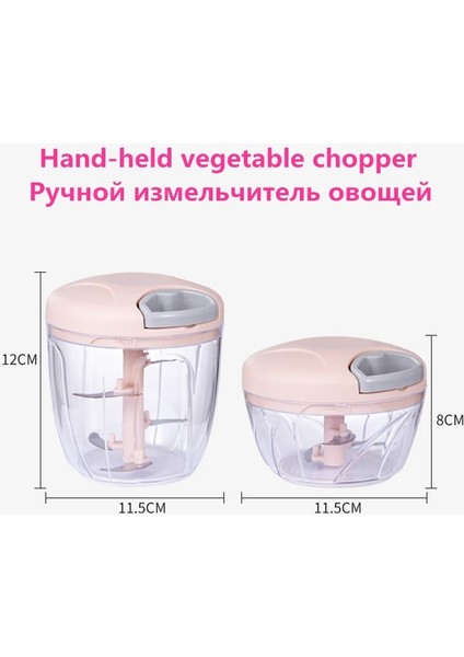 Yeşil 520ML Stili Meyve Sebze Dilimleyici Sarımsak Presleri Doğrayıcı Soğan Kesici Mutfak Aletleri Aksesuarlar Aletler Sarımsak Ezici Sebze Kesici (Yurt Dışından) modelleri