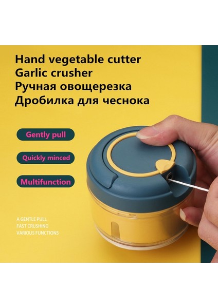 Yeşil 520ML Stili Meyve Sebze Dilimleyici Sarımsak Presleri Doğrayıcı Soğan Kesici Mutfak Aletleri Aksesuarlar Aletler Sarımsak Ezici Sebze Kesici (Yurt Dışından) indirimleri