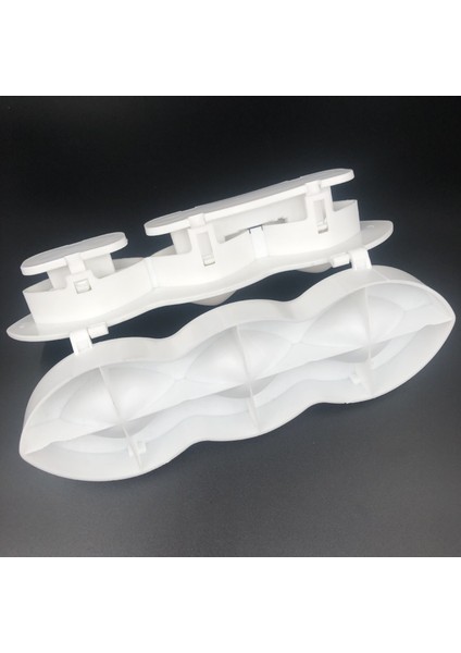 Beyaz Stil Köfte Makinesi Balık Topları Kalıpları Plastik Ev Yapımı Dıy Dolması Köfte Kabamo Yapma Aracı Mutfak Gadget'ı (Yurt Dışından)