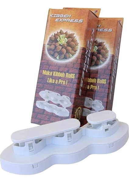 Beyaz Stil Köfte Makinesi Balık Topları Kalıpları Plastik Ev Yapımı Dıy Dolması Köfte Kabamo Yapma Aracı Mutfak Gadget'ı (Yurt Dışından) fiyatları