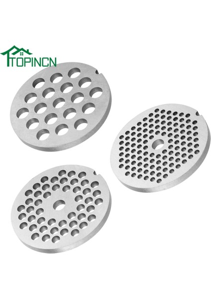 3mm Tarzı Yeniden Kullanılabilir Delik Kıyma Makinesi Kırıcı Kıyma Plakası Disk Bıçağı Mutfak Et Araçları Sosis Makinesi Disk Bıçağı Aksesuar (Yurt Dışından)