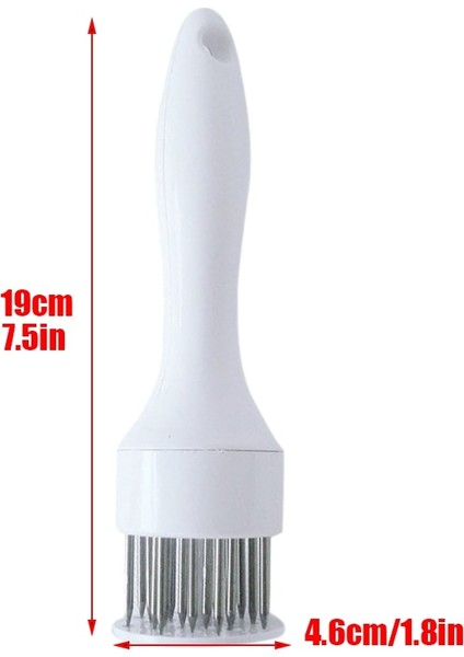 Yeşil Stil 1 Adet Çok Fonksiyonlu Et Tenderizer Iğne Paslanmaz Çelik Biftek Et Enjektörü Marinade Lezzet Şırınga Mutfak Gereçleri (Yurt Dışından)
