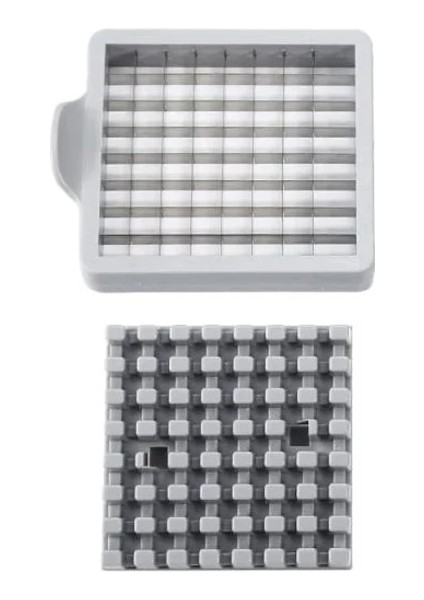 64 Delikli Aksesuar Stili 2 Bıçak Paslanmaz Çelik Patates Kızartması Patates Kesici Dilimleme Öğütücü Salatalık Sebze Kesme Patates Kızartması Mutfak Pişirme Araçları (Yurt Dışından)