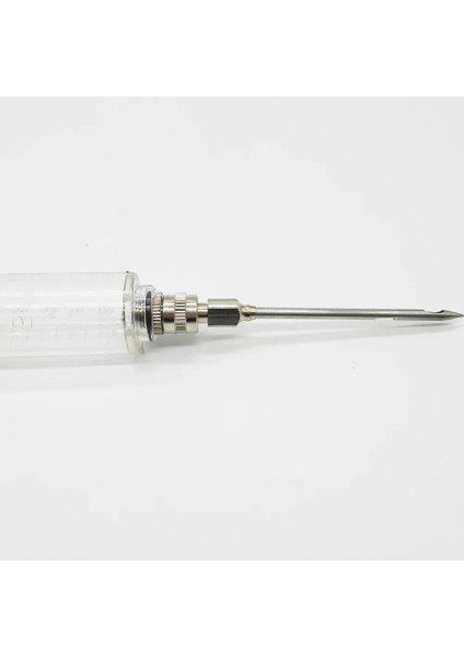 50ML 3iğne 2fırça Stili 20MLMLML Et Enjeksiyonu Paslanmaz Çelik Baharat Enjektörü - Marinade Enjektör Şırınga (Yurt Dışından)