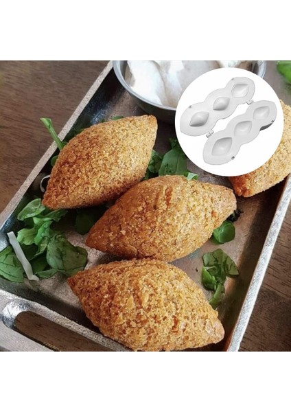Pp Manuel Içli Köfte Ekspres Köfte Makinesi Köfte Kalıp 7cm Pres Kıyma Et Işlemcisi Kek Tatlıları Pasta Mutfak Gereçleri (Yurt Dışından)