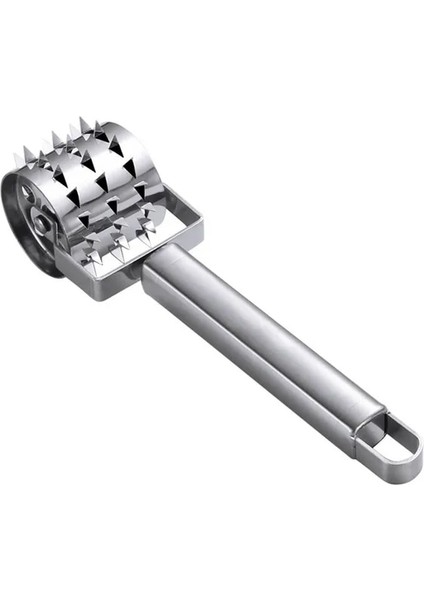 Gösteri Tarzı Olarak Xs Beden Paslanmaz Çelik Dana Biftek Et Yumuşatıcı Rulo Faydalı Et Tenderizer Et Gevşek Rulo Pounder Mutfak Pişirme Araçları (Yurt Dışından)