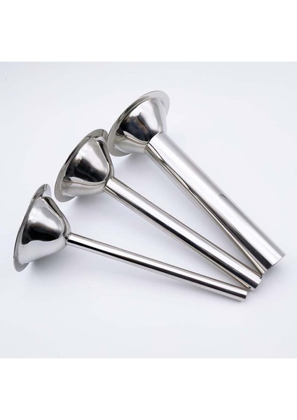 7.5cm Plastik x 3 Adet Stil 3pcset Food Grade Paslanmaz Çelik cm Taban Kıyma Makinesi Dolum Et Tüpleri Sosis Dolum El Yapımı Sosis Tüpü (Yurt Dışından)