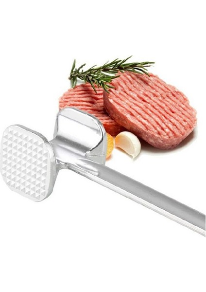 Resim Stili Olarak Alüminyum Metal Et Çekiç Tenderizer Biftek Sığır Yumuşatır Havaneli Domuz Tavuk Çekiç Mutfak Et Kümes Hayvanları Aracı Aksesuarları (Yurt Dışından)