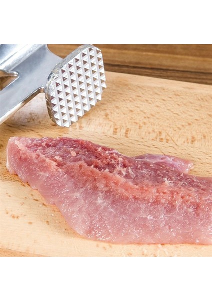 Resim Stili Olarak Alüminyum Metal Et Çekiç Tenderizer Biftek Sığır Yumuşatır Havaneli Domuz Tavuk Çekiç Mutfak Et Kümes Hayvanları Aracı Aksesuarları (Yurt Dışından)