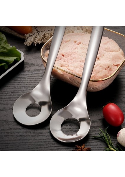 Bir Stil Yapışmaz Köfte Makinesi Kaşık Et Baler Sızıntı Deliği Köfte Kalıp Paslanmaz Çelik Mutfak Gereçleri Et Pişirme Aracı (Yurt Dışından) fiyatları