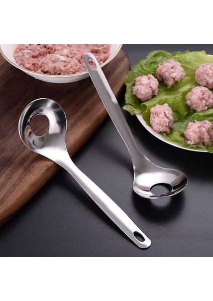 Bir Stil Yapışmaz Köfte Makinesi Kaşık Et Baler Sızıntı Deliği Köfte Kalıp Paslanmaz Çelik Mutfak Gereçleri Et Pişirme Aracı (Yurt Dışından) modelleri