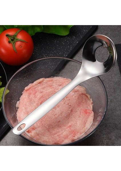Bir Stil Yapışmaz Köfte Makinesi Kaşık Et Baler Sızıntı Deliği Köfte Kalıp Paslanmaz Çelik Mutfak Gereçleri Et Pişirme Aracı (Yurt Dışından) indirimleri