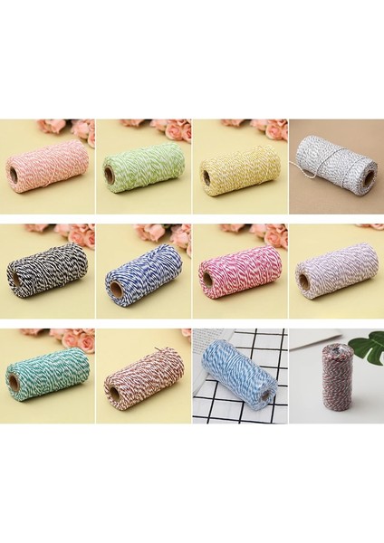 F Stili 100M Pişirme Kasap Pamuk Sicim Et Trussing Dizeleri Et Sosis Kravat Halat Mutfak Eşyaları Yeni (Yurt Dışından) indirimleri