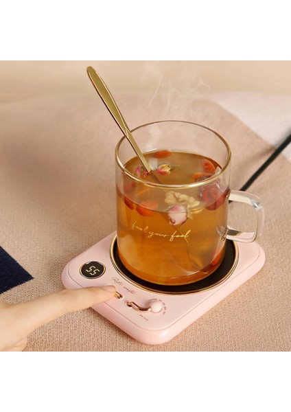 Lacivert Tarzı Retro Kahve Kupa Elektrikli Isıtma Fincan Pad Ofis Ev 3 Sıcaklık Ayarları Kakao Çay Su Süt Hediye Için Isıtıcı Plaka (Yurt Dışından)
