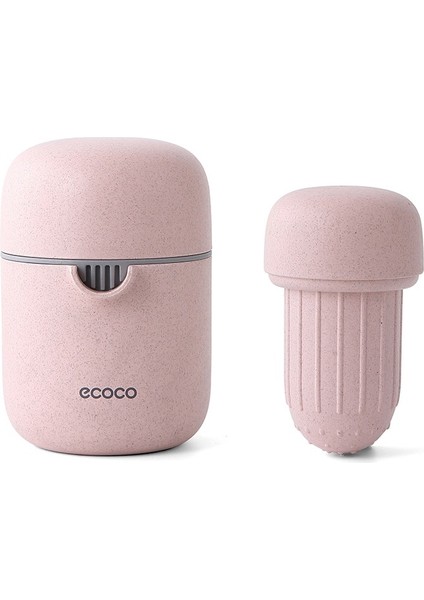 Pembe Tarzı 400ML Taşınabilir Mini Manuel Sıkacağı Narenciye Portakal Narenciye Sıkacağı Için Limon Meyve Çocuk Sağlıklı Vitamer Hayat Sıkacağı Makinesi Makinesi (Yurt Dışından)
