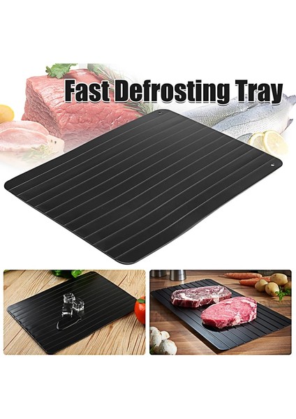 23X16.5X0.2CM Stili cm Hızlı Buz Çözme Tepsisi Çözülme Dondurulmuş Gıda Et Meyve Hızlı Buz Çözme Plaka Panosu Buz Çözme Mutfak Aleti Tabanlı (Yurt Dışından) indirimleri
