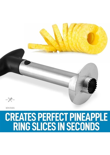 B Tarzı Paslanmaz Çelik Ananas Dilimleme Soyucu Kesici Meyve Parer Aracı Ananas Spiral Kesici Ev Mutfak Kesici Gereçler Aksesuarları (Yurt Dışından) indirimleri