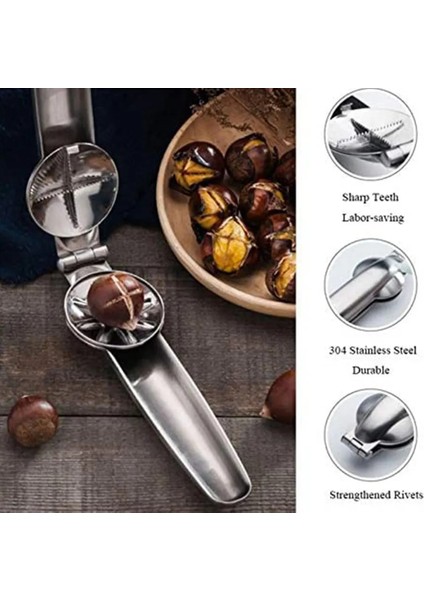 Çok Işlevli Çatlak Badem Ceviz Cevizli Fındık Kestane Fındık Mutfak Fındıkkıran Kabuk Klip Aracı Kelepçe Pense Kraker Gadget (Yurt Dışından) fırsatları